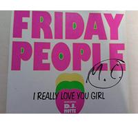 Friday People - I really love you girl (1990, feat. D.J. Motte) / Vinyl Maxi Single [Vinyl 12'']