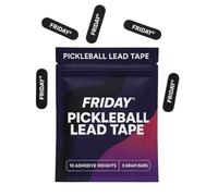Friday Pickleball Lead Tape, Customize Your Paddle for Stability, 3g Bars, 10 Adhesive Weights