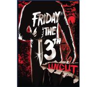 Friday the 13th 1980 Cult Vintage Horror Film Movie Poster Wall Art Print various sizes, Framed or unframed. (A4 210 x 297mm)