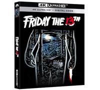 Friday the 13th (4K UHD Blu-ray, 1980) UNCUT USA import region free (with slip)