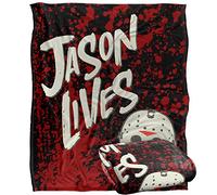 FRIDAY THE 13TH Blanket, 152 x 127 cm, Jason Lives, Silky Touch Super Soft Throw Blanket