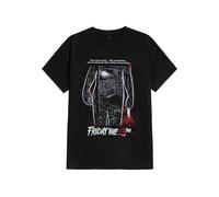 Friday The 13th - Bloody Poster - T-Shirt - black - S - 100% Cotton,Jersey S