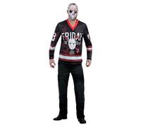 Friday the 13th Hockey Top Fancy Dress Costume Adult Mens Extra Large