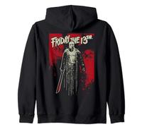 Friday the 13Th Jason Drip Zip Hoodie
