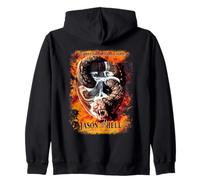 Friday the 13th Jason Goes to Hell Poster Zip Hoodie