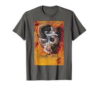 Friday The 13th Jason Goes to Hell T-Shirt, Men, Asphalt Grey, X-Large