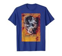 Friday The 13th Jason Goes to Hell T-Shirt, Men, Royal Blue, Small