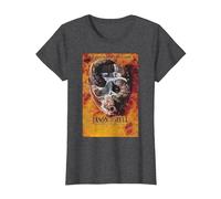 Friday The 13th Jason Goes to Hell T-Shirt, Women, Dark Heather Grey, Small