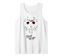 Friday The 13th Jason Hockey Mask Tank Top