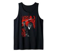 Friday The 13th Jason Lives Tank Top, Men, Black, XX-Large