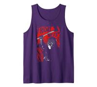 Friday The 13th Jason Lives Tank Top, Men, Purple, XX-Large