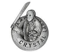 Friday the 13th Limited Edition Metal Film Medallion and Stand