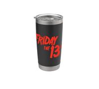 Friday the 13th Logo Stainless Steel Insulated Tumbler