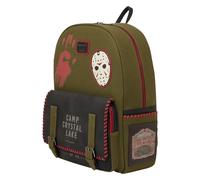 Friday the 13th Loungefly - Camp Crystal Lake Backpack multicolour Onesize