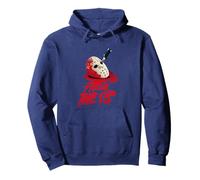 Friday The 13th Mask Blood Halloween Design Pullover Hoodie