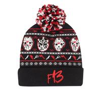 Friday the 13th Men's Masks Beanie in Black Friday the 13th Black One Size