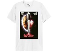 FRIDAY THE 13TH Men's T-Shirt, White, XS