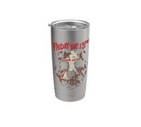 Friday the 13th Rough Mask Stainless Steel Insulated Tumbler