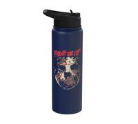 Friday the 13th Rough Mask Stainless Steel Insulated Water Bottle