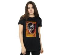Friday the 13th Women's Jason Goes To Hell Cotton Boyfriend T-Shirt in Black | Size: 2XL Friday the 13th Black 2XL