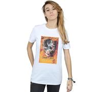 Friday the 13th Women's Jason Goes To Hell Cotton Boyfriend T-Shirt in White | Size: Medium Friday the 13th White M