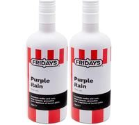Fridays Purple Rain Pre-Mixed Cocktail - Ready To Drink Purple Rain Cocktail Bottle With Vodka And Rum - 70cl 10% ABV Ready To Pour Mix - Perfect Party Drink For All Occasions (Pack of 2)