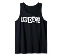 Fridays Start The Weekend Tank Top