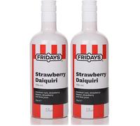Fridays Strawberry Daiquiri Pre-Mixed Cocktail - Ready To Drink Cocktail With Strawberry Liqueur & Lime Juice - 70cl 10% ABV - Perfect Party Drink For All Occasions (Pack of 2)