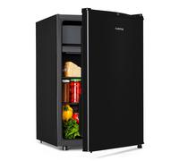 Fridge 72 L Freestanding Kitchen Upright Fridge Vegetable Fresh Box Black [EEK: E]