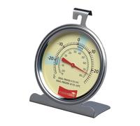 Fridge and Freezer Thermometer- Large Stainless Steel MasterClass- 10cm Dial