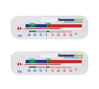 Fridge and Freezer Thermometer Twin Pack, Monitor Refrigerator Temperature | Fridge Freezer Thermometer Pack Refrigerator Temperature Monitor Chilled Food Storage