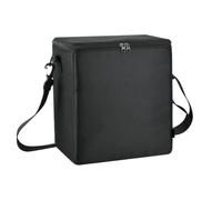 Fridge Bag, Portable Cooler Bag | Nylon Small Refrigerator Carry Bag | Black Makeup Case, Portable Freezer Cover with Shoulder Strap for