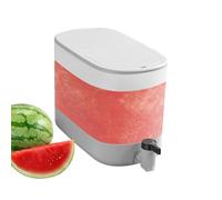 Fridge Beverage Dispenser, 4L Sealed Cold Kettle with Lid, Large Capacity Drink Container Bucket for Lemonade, Water Juice Pitcher for Refrigerator