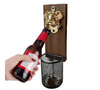 Fridge Bottle Opener - Wine Bottle Opener With Fixing, Practical Tool For Cans And Bottles For The Whole Family, Kitchen, BBQ, Parties