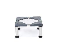 Fridge Cabinet Base Frame Adjustable Washing Machine Base Length / Width 45-70 cm Pedestal for Tumble Dryers and Freezer Feet Height 10/15/20/25 cm Fridge Feet