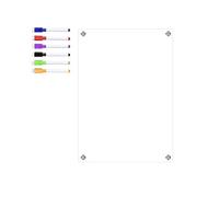 Fridge Calendar Board Acrylic Magnet Week Meal Planner Board For Student Home Offices School Schedule Acrylic Calendar