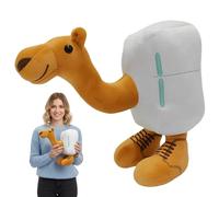 Fridge Camel Plushies, Italian Brainrot Plush, Soft Stuffed Camel Doll for Anyone and Collectors, Unique Meme Gift for Home Decor and Play, 1 Piece, 23cm x 22cm