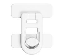 Fridge Child Lock - Adhesive Lock No Drilling | Safety Latch for Cupboard | Drawer Lock Freezer | Oven Toilet Protection | for Kitchen Children's Room