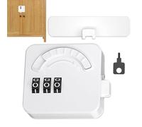 Fridge Child Lock, Fridge Child Lock - Child Safe Fridge Lock with Password - Safety Locks with Sticky Adhesive Pads, Multifunctional Device Door Latch for Cabinets