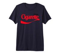 Fridge Cigarette Funny Diet Soda Office Work Break Meme Tee Premium T-Shirt