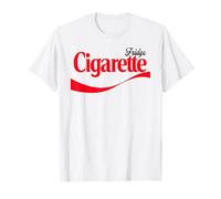 Fridge Cigarette Funny Diet Soda Office Work Break Meme Tee T-Shirt