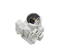 Fridge Compressor PTC Relay and Overload Protector Start Relay (Size : NO Pin)