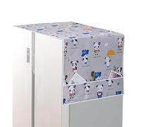 Fridge Covers Decorative, Washing Machine and Dryer Cover | Top Refrigerator Cover, Fridge Dust Cover, Waterproof, Fridge Cover, Storage Bag, Washing Machine, T