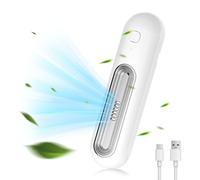Fridge Deodoriser, Rechargeable Odour Neutraliser Ozone Generator 2 Modes Electric Refrigerator Air Purifier Mini Odor Remover Machine USB Charging for Fridge Home Car Toilet Bathroom