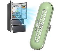 Fridge Deodorizer, 5.8x2inch 3-Gears Refrigerator Deodorizer with UV Light, USB Rechargeable Closet, Portable Closet Odor Eliminators for Car, Wardrobe, Cabinet..