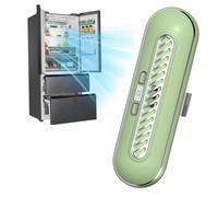 Fridge Deodorizer, 5.8x2inch 3-Gears Refrigerator Deodorizer with UV Light, USB Rechargeable Closet, Portable Closet Odor Eliminators for Car, Wardrobe, Cabinet Fridge