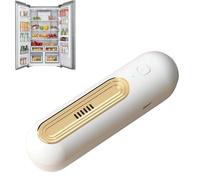 Fridge Deodorizer Odor Eliminator,Rechargeable Odor Eliminator for Fridge,Long-lasting Refrigerator Deodorizer Od/or Elim/inator,Neutralize Refrigerator Od/ors&Keep Food Fresh,Compact Cordless(Glod)