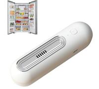 Fridge Deodorizer Odor Eliminator,Rechargeable Odor Eliminator for Fridge,Long-lasting Refrigerator Deodorizer Od/or Elim/inator,Neutralize Refrigerator Od/ors&Keep Food Fresh,Compact Cordless(Silver)