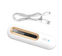 Fridge Deodorizer, Rechargeable Odor Remover, 5.51 x 1.97 Inches Air Purifier with Natural Power, Electric Portable Neutralizer, with Compact Style, Scent Eliminator for Freezer Closet