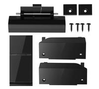 Fridge Door Lock Replacement Kit - ABS Handle Cover 13x5.12cm Multi Size Set with Spring Pin | Refrigerator Door Safety Lock Repair Parts for Kitchen Appliance Security, Child Safety Protectio